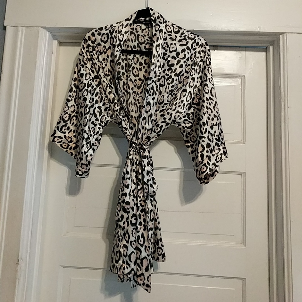 Pink silky Victoria Secret Robe